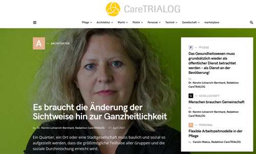 “Sichtweise der Ganzheitlichkeit”